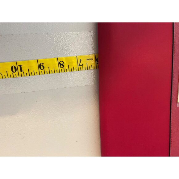 NEW Simply Noelle RFID Red Wallet Wristlet Card Slots ID Window Zipper Pockets - Picture 8 of 9